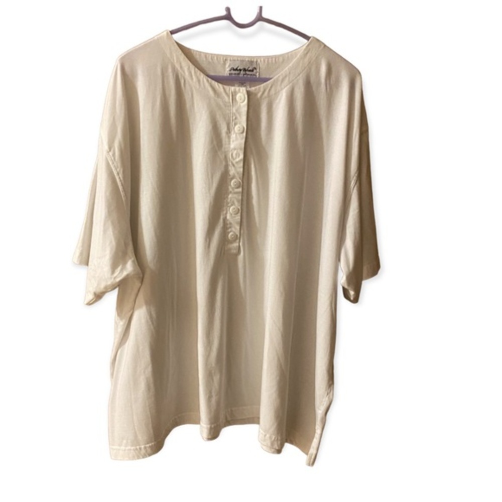 Anthony Richards Shirt Women’s Plus Size 4X Top Missing A Button
